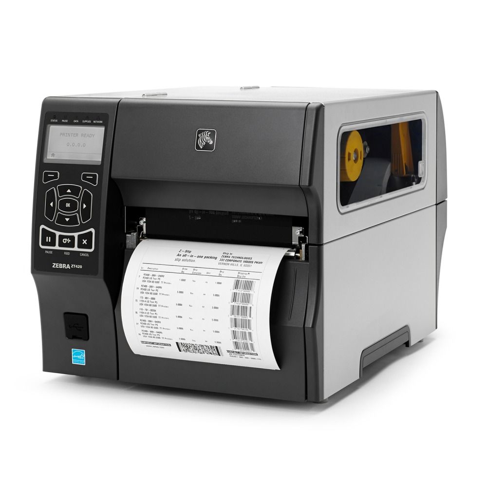 Zebra ZT420 203dpi Industriële Labelprinter – Thermisch Transfer